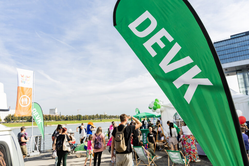 Die DEVK ist seit über 30 Jahren Hauptsponsor des Kölner Weltkindertags und auch in diesem Jahr mit vielen Mitmachaktionen vertreten.